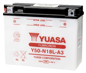 Yuasa Y50 N18L A3 akkumulyatornaya batareya small